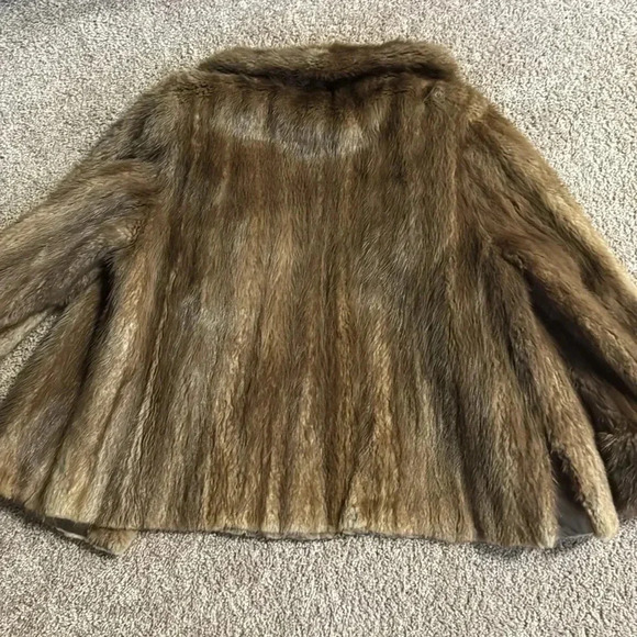 Vintage 1950s Richard Healy Company Genuine Fur Coat/Jacket - Picture 12 of 12